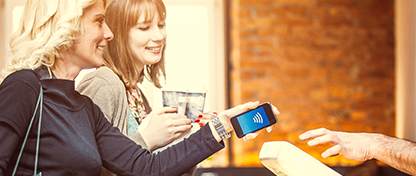 paying contactless